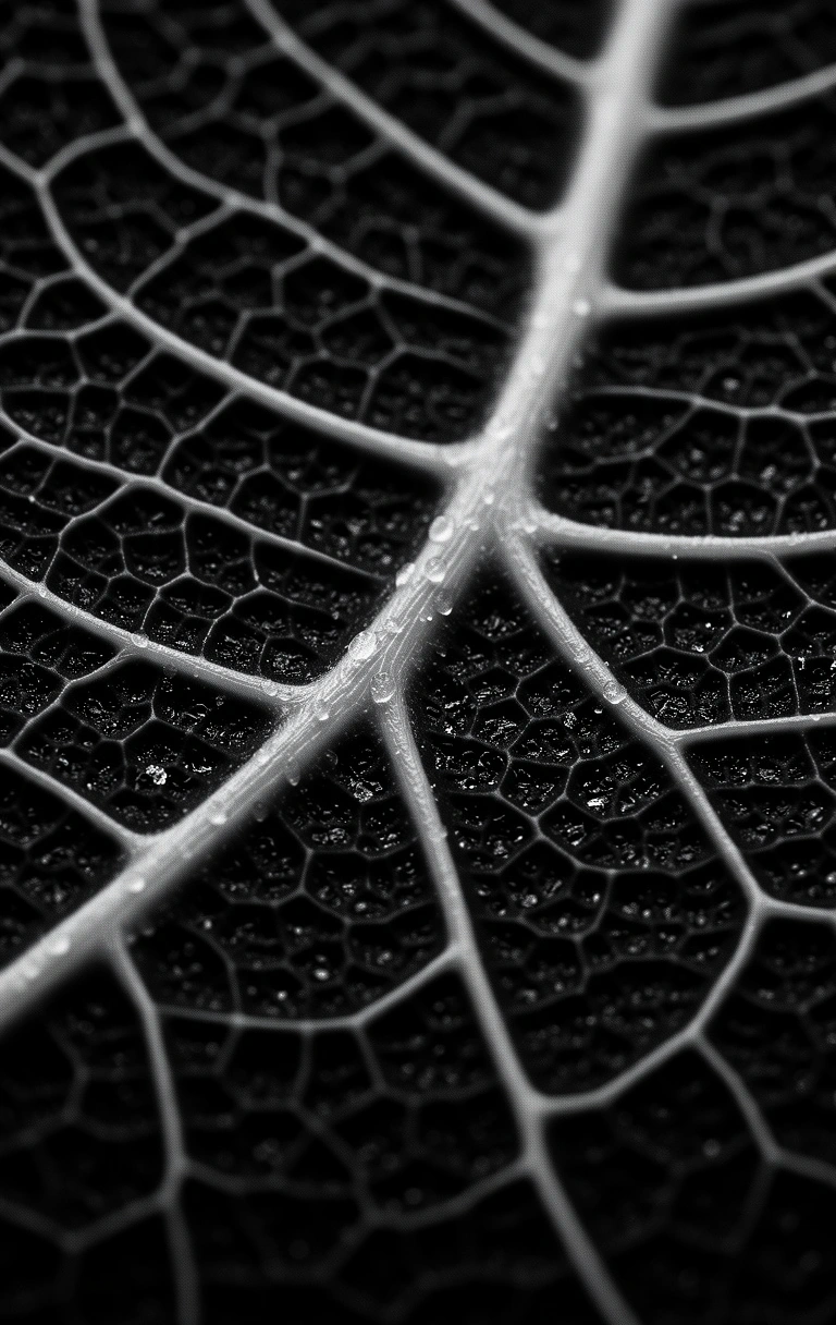Cellular structure of a botanical specimen