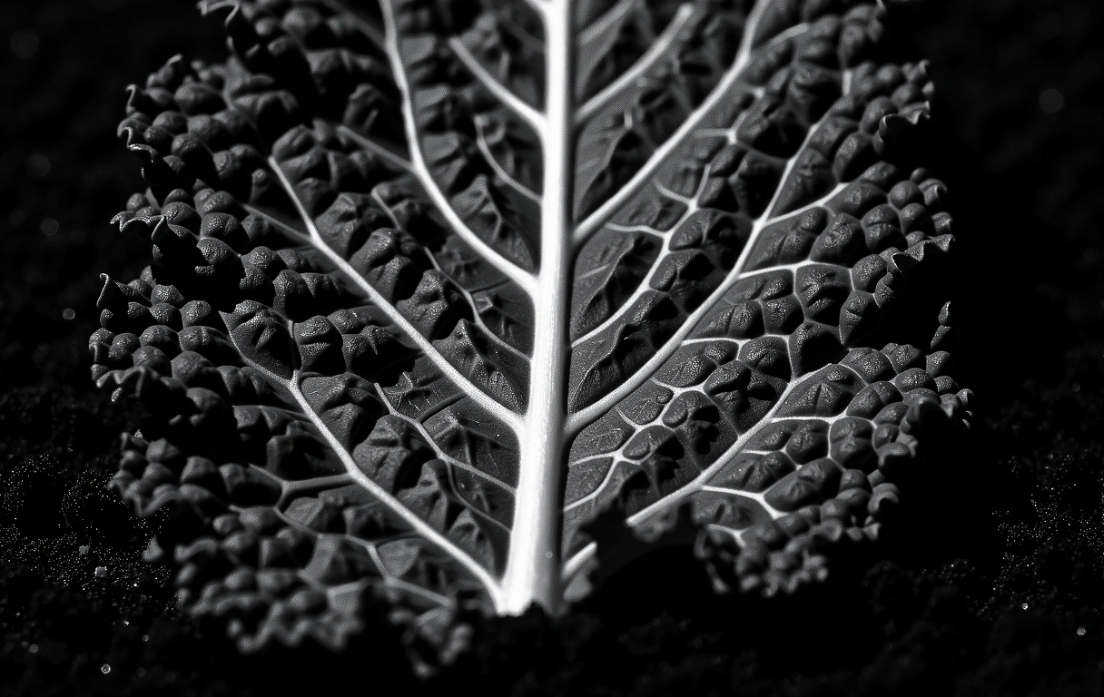 Microscopic view of botanical cellular structures